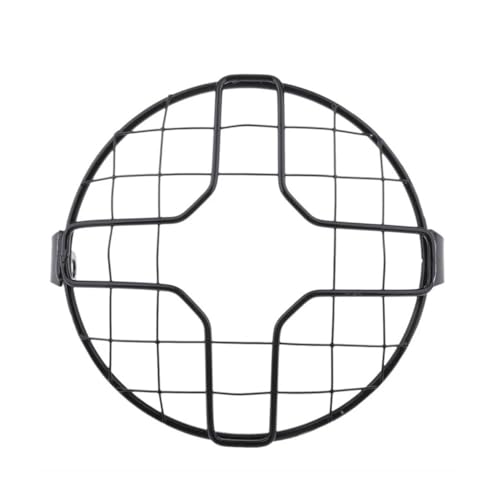 Couvercle grille phare de moto universel vintage style chopper
