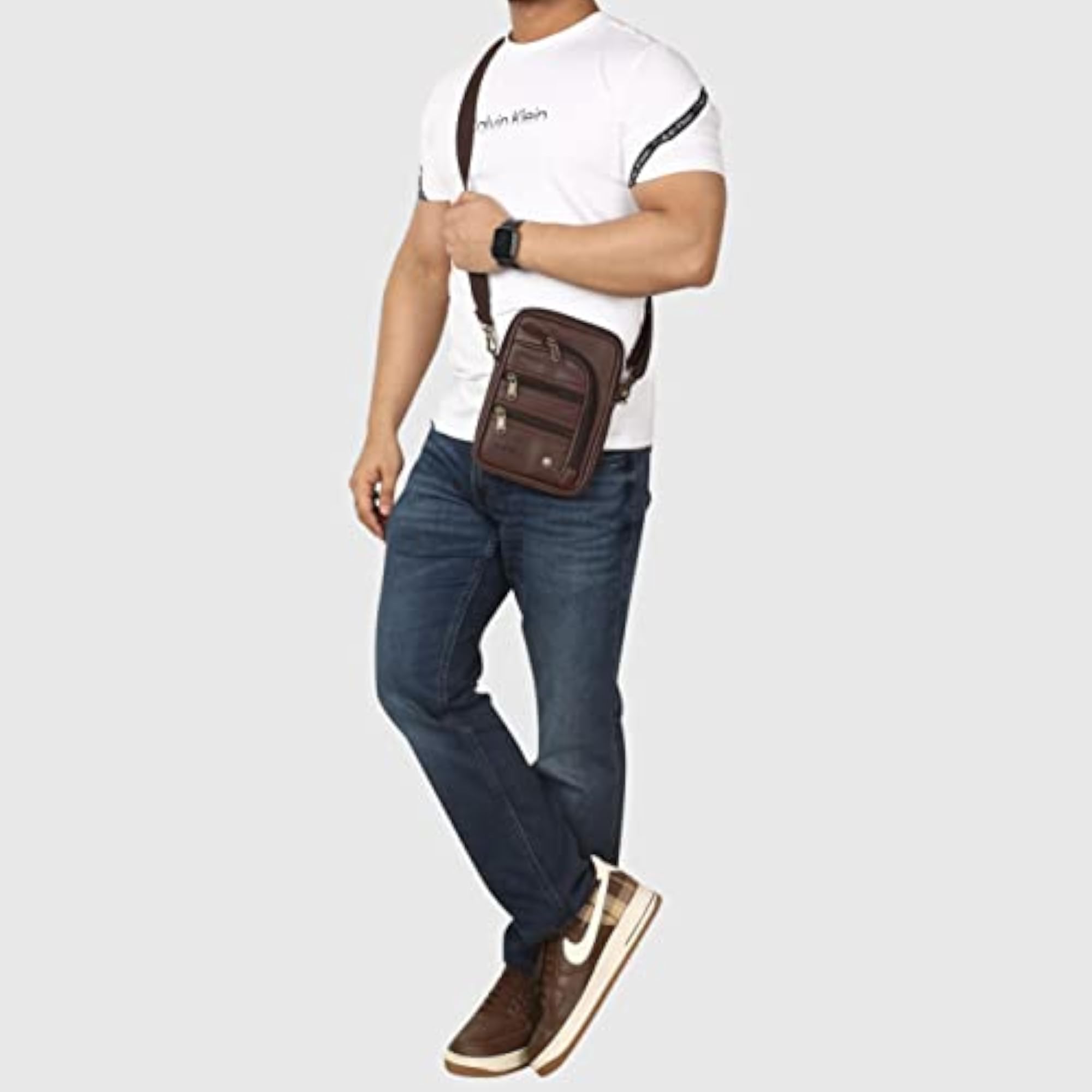 Elegant Messenger Sling Bag for Men