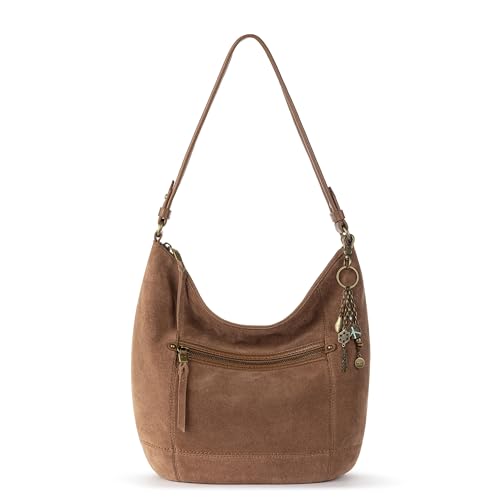 Image of The Sak Sequoia Hobo Bag - Premium Large Leather Women's Handbag for Everyday & Travel - Durable Purse With Zipper Pocket