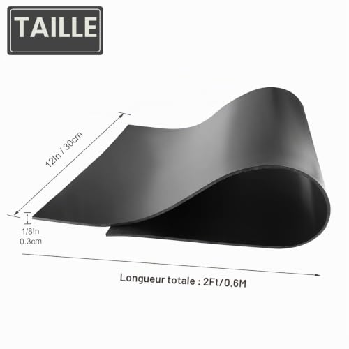 Rouleau caoutchouc solide pour isoler l'électroménager - 3