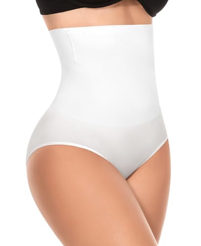 Image of Werena Tummy Control Shapewear Underwear for Women High Waisted Body Shaper Panties Shaping Briefs