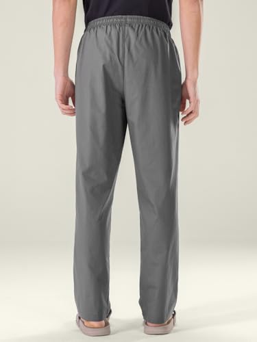 Image of DAMENSCH Relaxed Fit Premium Cotton Casual Style, Dual Pockets, Ultra light, Breathable, Anti-Bacterial, Stretchable, Soft Comfortable, Lounge Pyjamas For Men