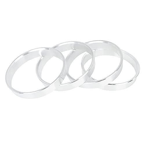 X AUTOHAUX 4pz 56.6 a 54.1 mm Alluminio Lega