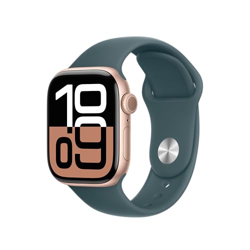 Image of Apple Watch Band - Sport Band (42mm) - Lake Green - S /M