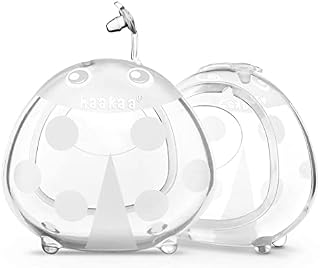 aakaa Breast Shells Milk Saver Nursing Cups Breast Milk Collector Shells Breast Milk Catcher for Nursing Moms, Food Grade Silicone Extra-Flexible and Reusable, 2 pcs