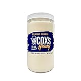 Cox's Honey - Creamed Whipped Honey Raw Unfiltered, 40 OZ | 100% Pure Clover Delicious Honey - Product of the USA