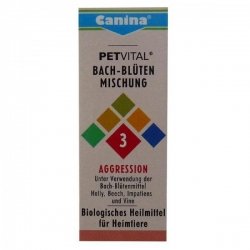 Canina Pharma Petvital Bachblüten Nr. 3 - Aggression 10g-1PACK