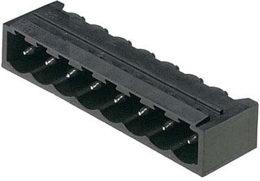 Conector SL-SMT 5.08 con soldadura eficiente de 90 grados y pines estañados