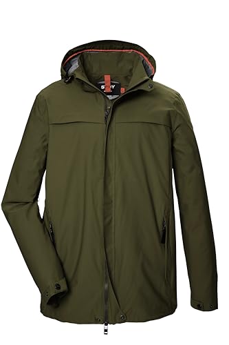 Veste fonctionnelle homme imperméable grandes tailles capuche STOY