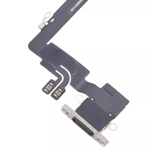 Connecteur de charge iPhone 16 Pro Max noir nappe flexible de précision supérieure - 4
