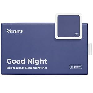 Vibrants Good Night Patches | Bio-Frequency Sleep Aid Patch | Pack of 28 Natural Sleep Patches