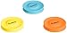 alldoro 63057 – Set di 3 mini dischi neon, diametro circa 6,5 cm in morbido silicone, Pocket Discs, gioco di lancio fino a 60 metri, per bambini, adulti e cani, Colore 1 giallo, arancione e blu