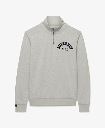 Sweatshirt à col rond zippé Superdry Vintage Athletic - vue 8