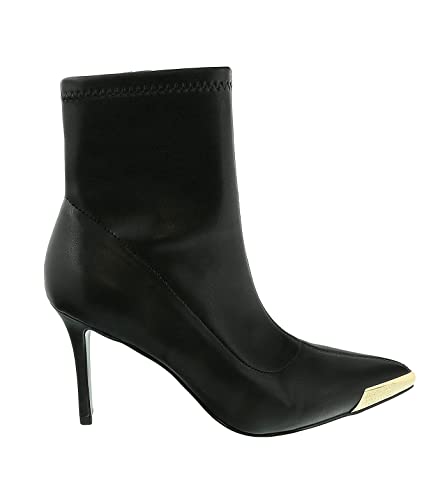 Versace Jeans Couture Black Side Zip Cap Toe Ankle Boot- for womens - Image 4