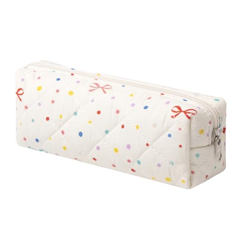 Image of Pencil Case Pen Case Office College School Storage Bag Pouch Holder Box Organizer Makeup Pouch Cosmetic Bag Aesthetic Cute Pencil Case for Girls Boys Kids (T)