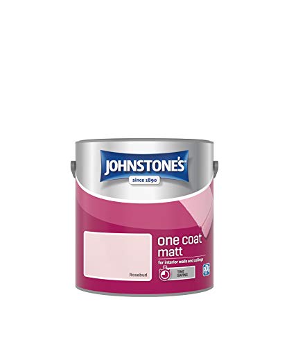 Johnstone's 389516 One Coat Matt, Rosebud, 2,5 litros