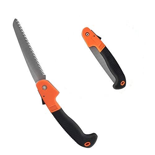 Swabs® Folding Saw(180 mm) for Trimming, Pruning, Camping. Trees, Wood, Branches, Shrubs and Wood | Folding Saw for Garden Use/Stem Cutting (7.7inch blade) (B07XG9G7S3) Amazon Price History, Amazon Price Tracker