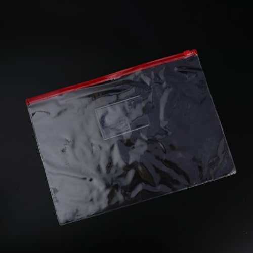 Bolsa de archivo A5 transparente para proteger documentos contra manchas de aceite 3