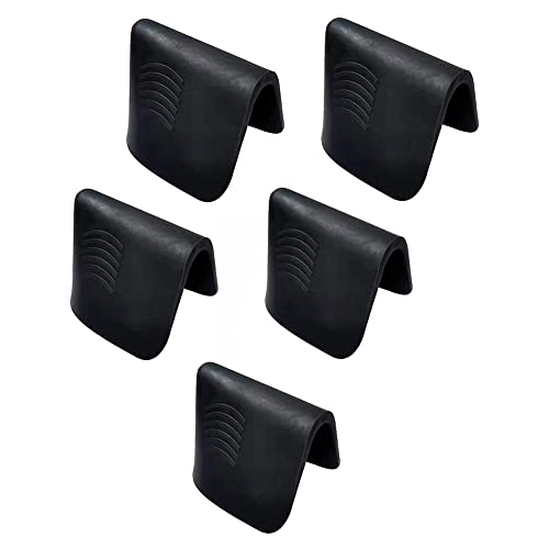 Surluoen Terminador de Calafateo, Raspador Suave de Sellador Raspador de Lechada Herramienta de Calafateo Manual para Calafateo de Azulejos y Ladrillos de Madera (5 Piezas)