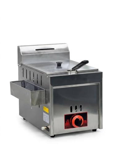 Generic Modern India Kitchenware Stainless Steel Gas Deep Fryer 6 - Image 4
