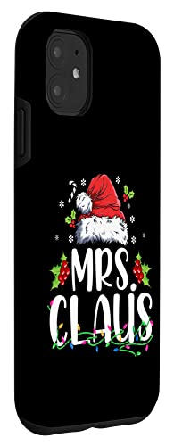 Iphone 11 Mrs.claus Funny Family Group Matching Christmas Pajama’s Case #TOP2