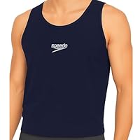 SPEEDO Regata Cavada Interlock Dry Fast Masculino Adulto, M, Marinho