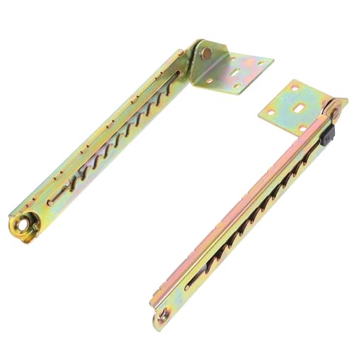 Beavorty Barra de Elevación Ajustable de Acero para Camilla de Masaje, Kit de Reparación de 2 Piezas para Soporte de Altura en Muebles de Masaje