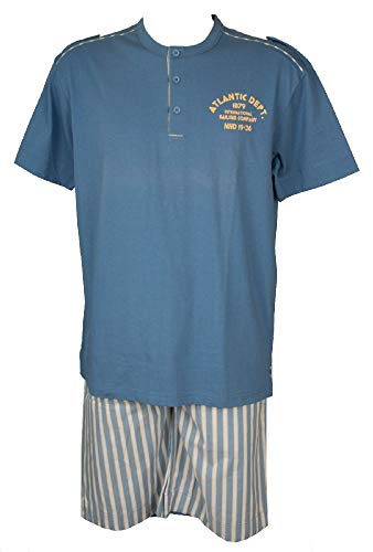 Pyjama homme coton Ragno N65074 anti-transpiration pour nuits fraîches