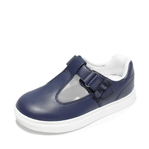 DREAM PAIRS Girls Mary Jane Toddler School Shoes,Navy,8 Toddler - image 1