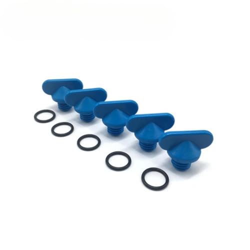 MagiDeal 5x Manifolds Water Drain Blue Plug for 22-806608A1 22-806608A02 8M2000874