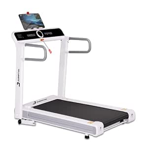 Durafit91™ Sonic 5 HP Peak BLDC Motorized Treadmill| 20 Level Auto Incline |16 Km/Hr Max Speed | 150 Kg User Weight | Home use