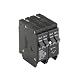 Cutler-Hammer BQ250250 Type BQ Quadplex Thermal Magnetic Molded Case Circuit Breaker, 120/240 VAC, 50 A, 10 kA Interrupt