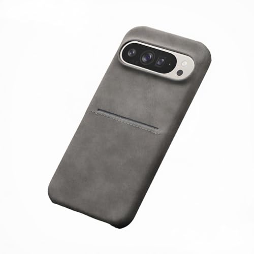 LUNBER-ARMOR�EFor Google Pixel 11 �P�[�X �J�o�[ PU���U�[�P�[�X �J�[�h���[ �w�ʃJ�o�[(�O���[)