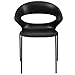 Flash Furniture HERCULES Series 440 lb. Capacity Black Stack Chair