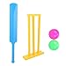 Gonetre Children Cricket Set, ABS Material Beginner Toy with Ballboard, Yard Beach Park Play