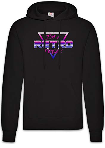 Urban Backwoods I'm A Retro Freak hoodie sweat-shirt confortable contre le froid hivernal