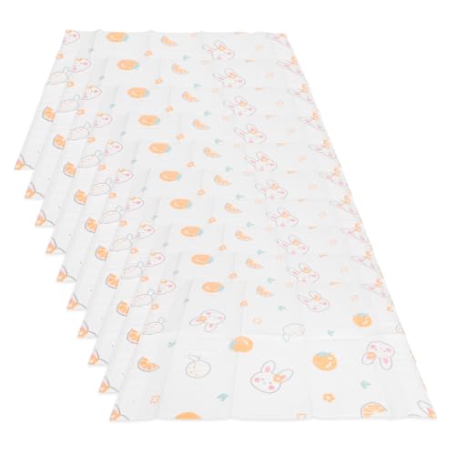 GRIRIW Placemats for Boys and Girls 10pcs Heatproof Waterproof Disposable Table Mats Baby Eating Essentials for Home Travel Use