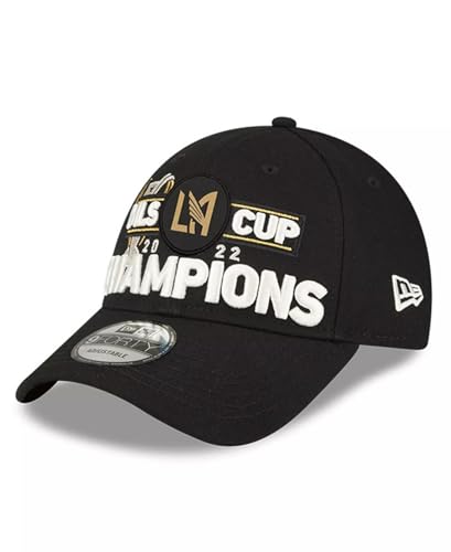 Gorra New Era LAFC 9FORTY Snapback Negra 2022 miniatura 1
