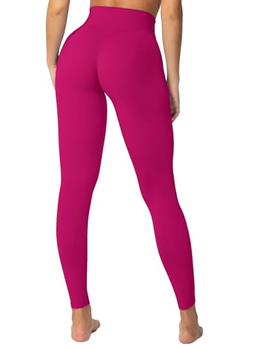 Image of Sunzel Sunzfly Invisible Butt Scrunch Workout Leggings for Women, Butt Lifting High Waisted Gym Yoga Pants with Tummy Control