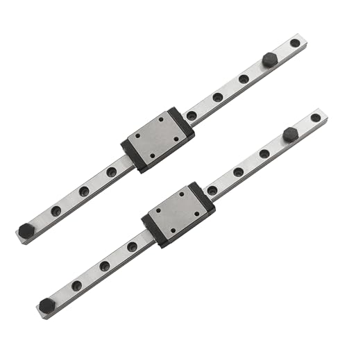 Rails linéaires MGN7 et roulements 7mm noirs pour imprimantes 3D et CNC