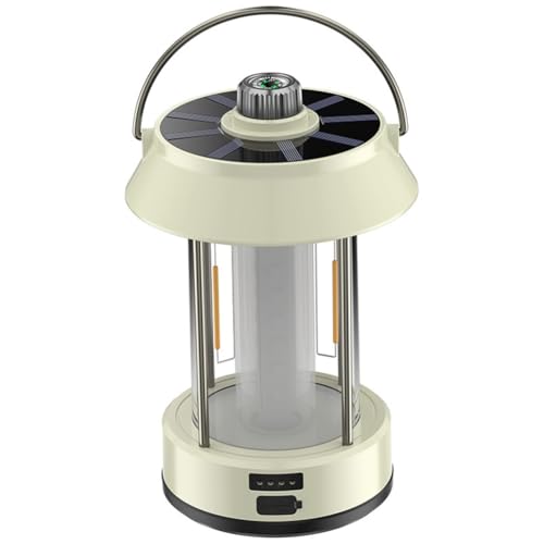 Lanterne de camping LED rechargeable avec éclairage d'atmosphère pour extérieur