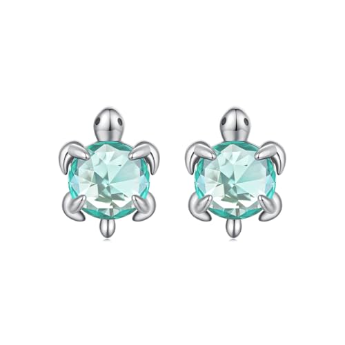 Imagen de Kerraom Pendientes Tortuga de Plata 925