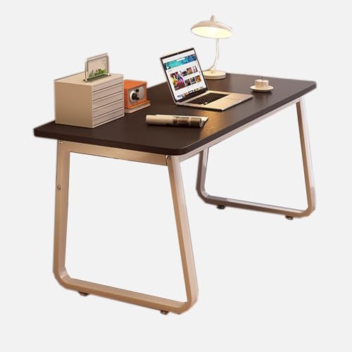 Bureau d'ordinateur compact avec cadre en métal robuste pour table d'écriture - 2