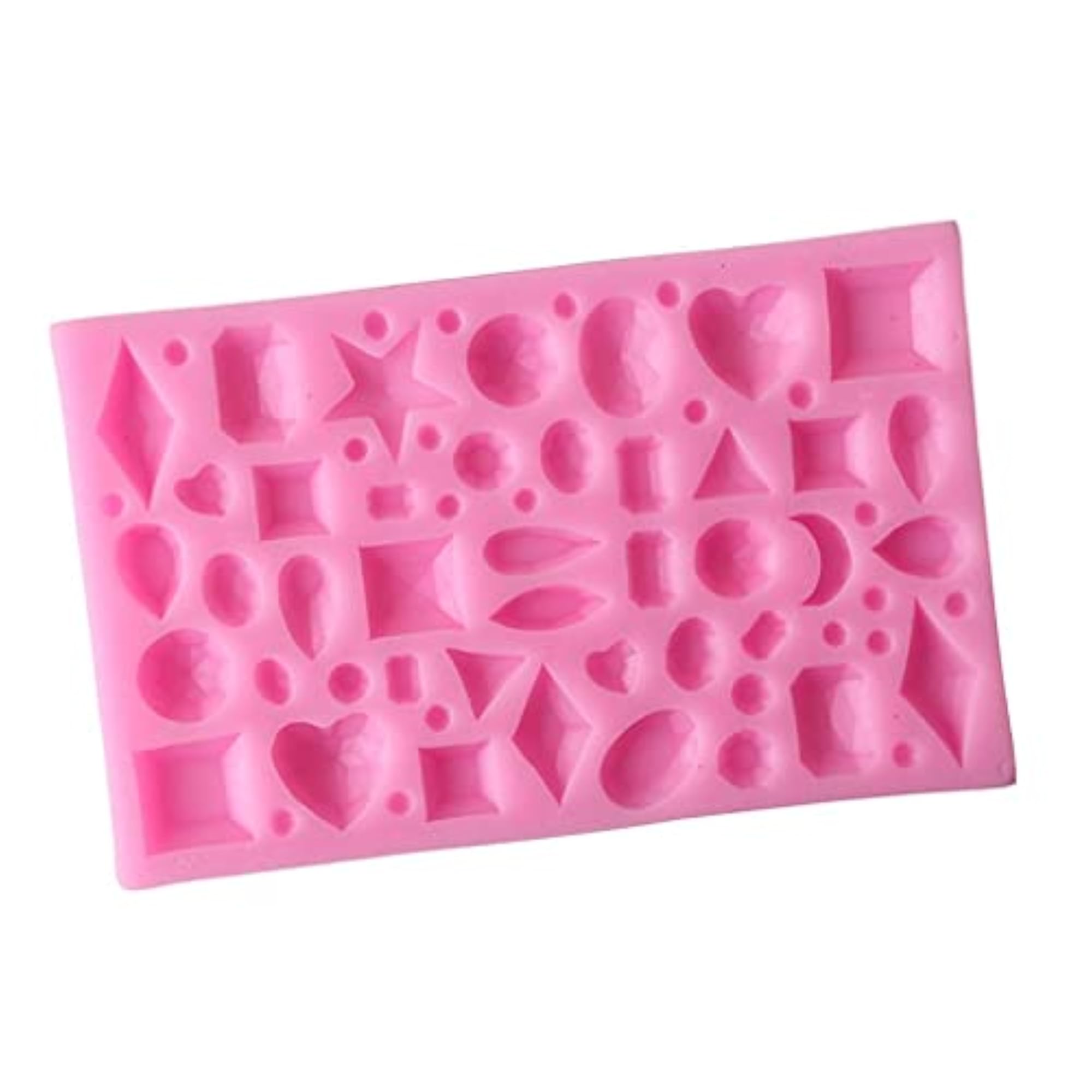 Silicone Fondant Cake Sugarcraft Mould Tools, Gem Shape