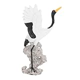 supvox 1 pc ornamenti decorazione micropaesaggistica figura del tavolo di sabbia modelli home decor arredamento modello mini gru decorazione del giardinaggio animale decorare scultura