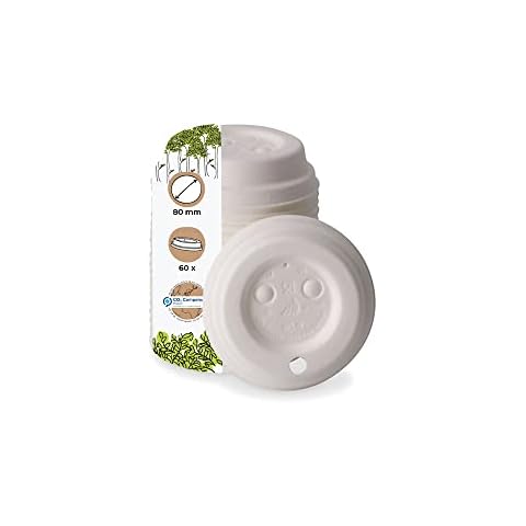 BIOZOYG Tapa de cartón con Abertura para Beber Cover