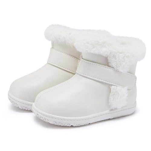 BMCiTYBM Baby Snow Boots Winter Shoes Infant Boys Girls Booties Non Slip Cold Weather 6-24 Months