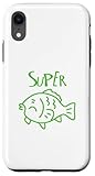 Funny Super Fish Shirt Drawing Perch