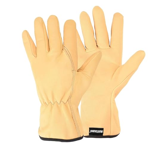 Guantes ROSTAING TRADITION en piel hidrófuga para plantar y cavar