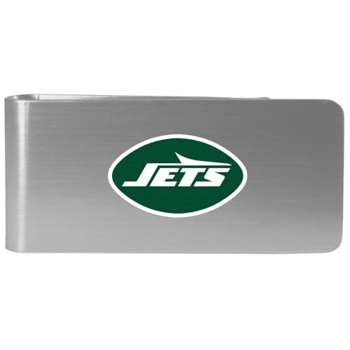 NFL Siskiyou Sports Fan Shop New York Jets Logo Money Clip One Size Team Color